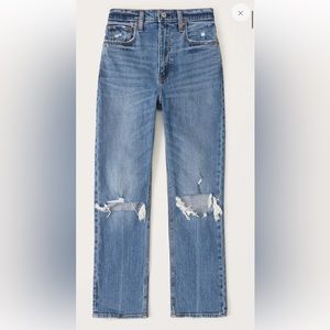 Abercrombie & Fitch Ultra High Ankle Straight 25L NWT